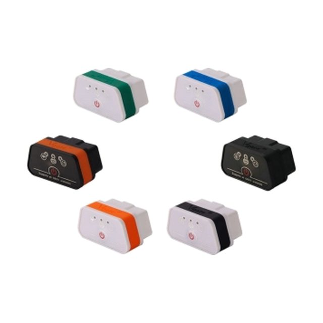 Vgate iCar2 WiFi-adaptere i seks farver