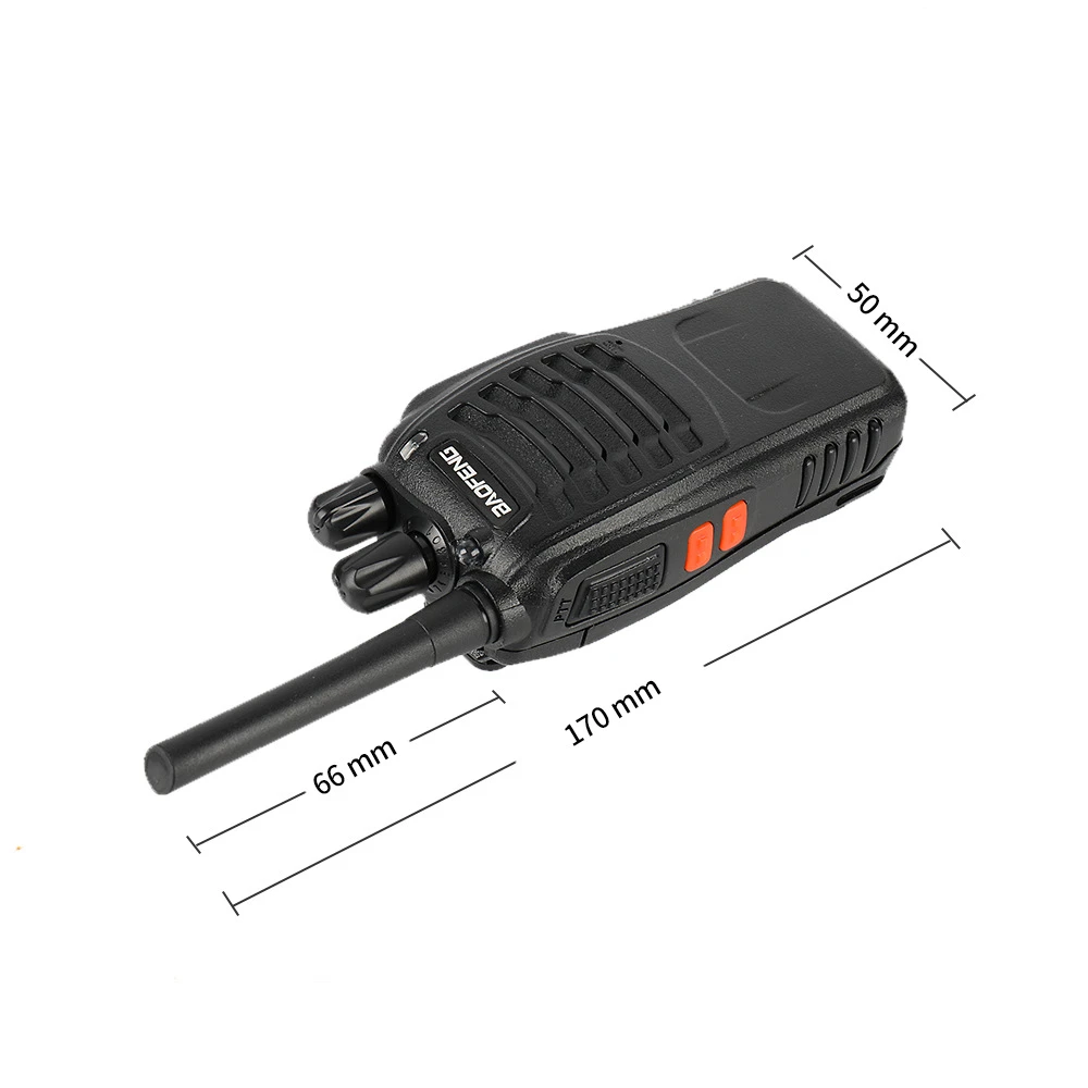 2 x Baofeng BF-88E PMR446 walkie talkie