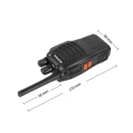 2 x Baofeng BF-88E PMR446 walkie talkie