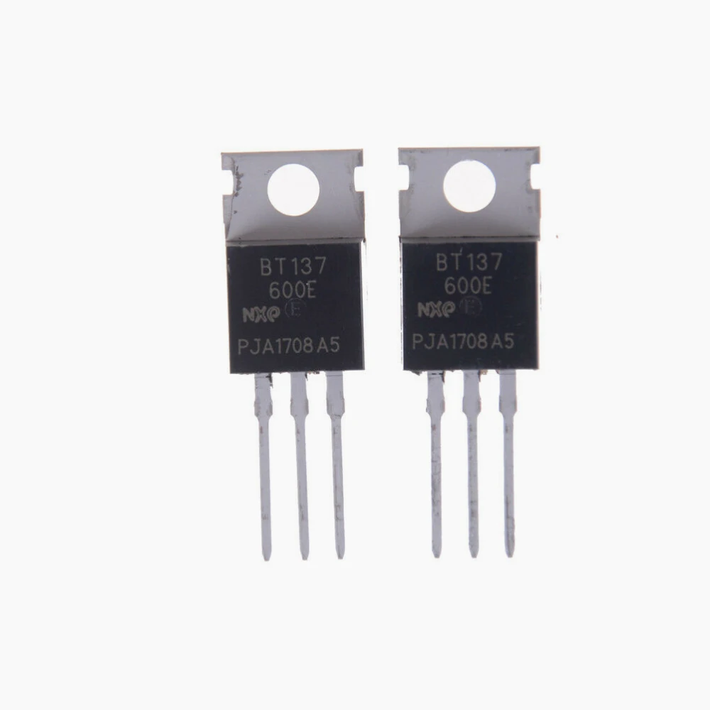 5 stk BT137-600E triac 8A 600V pakke 5 til styring og kobling