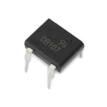 5 stk DB107 ensretterbro 1000V 1A DIP4 til elektronik satkit