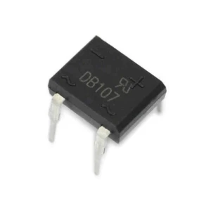 5 stk DB107 ensretterbro 1000V 1A DIP4 til elektronik satkit