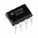 5 stk. NE555P timer DIP8 bipolar til elektronikprojekter