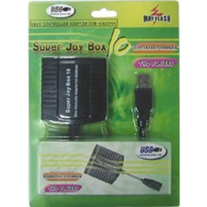 satkit Xbox-controlleradapter til PC (SUPER Joy Box 10) med fuld konfiguration