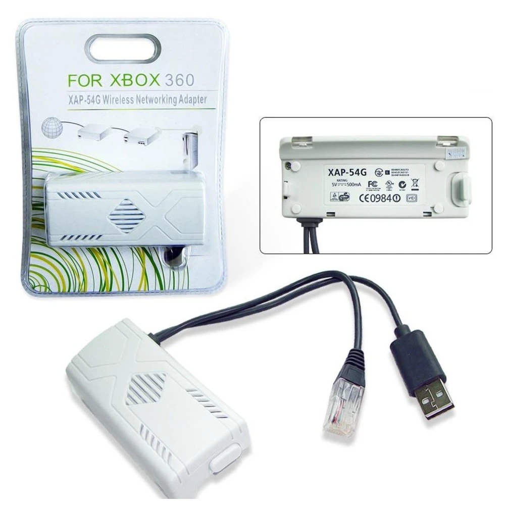 Kompatibel trådløs netværksadapter til Xbox 360 for stabil WiFi