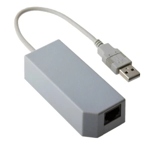 Nintendo Wii USB 2.0 netværksadapter til hurtig og stabil kablet forbindelse