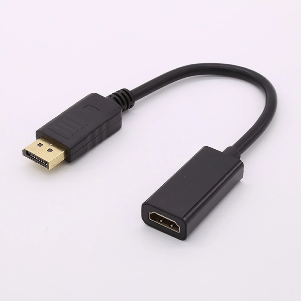 DisplayPort han til HDMI hun adapter til lyd og billede