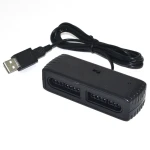 SNES-adapter med dobbelt port til PC og Android - USB til 2 spillere