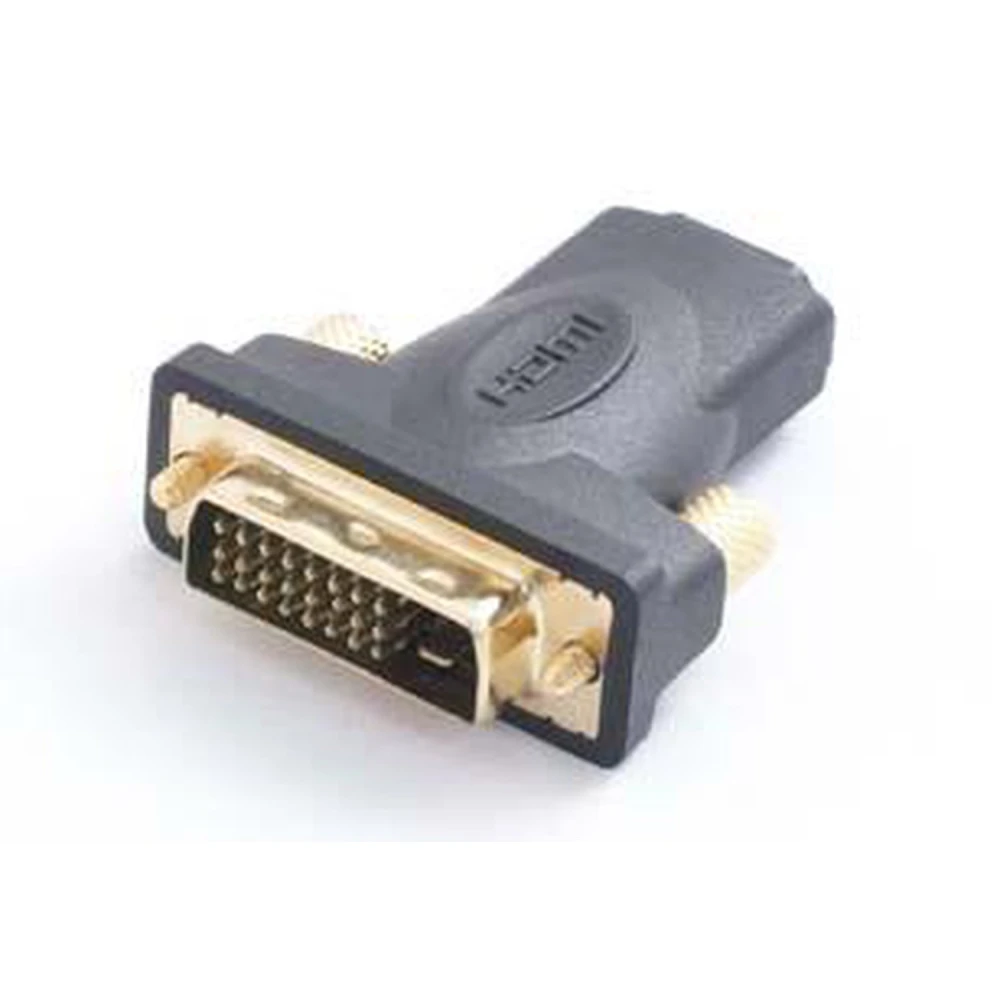 DVI han til HDMI hun-adapter til AV-tilslutning