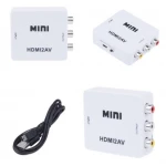 HDMI til RCA-adapter - HDMI til AV-konverter NTSC/PAL Satkit