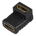 HDMI hun til HDMI hun adapter 90° til kompakte og sikre forbindelser