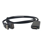 Universel HDMI-adapter til mobil til TV kompatibel med iOS og Android 1080P