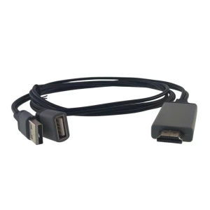 satkit Universel HDMI-adapter til mobil til TV kompatibel med iOS og Android 1080P
