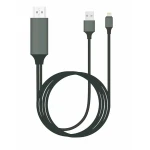 Lightning til HDMI-adapter til iPhone - Apple HDTV-kabel kompatibel med iOS