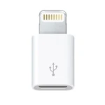 Lightning til Micro USB-adapter kompatibel med iPhone 5, iPad Mini og mere
