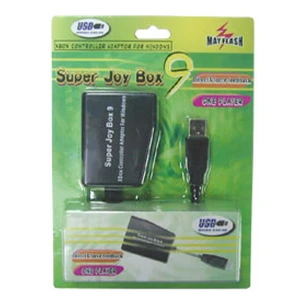 satkit Xbox-controller adapter til PC (SUPER Joy Box 9) til Windows 7 og 8