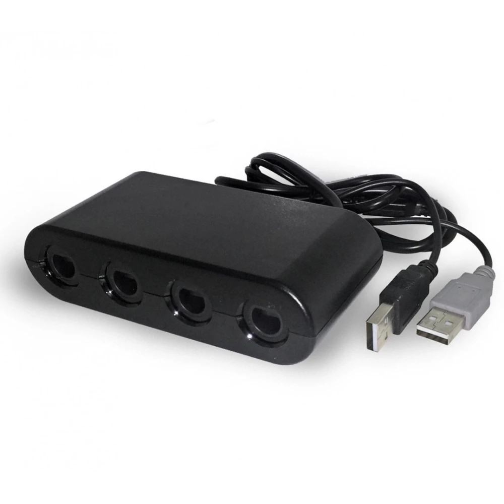 Gamecube-controlleradapter til Nintendo Wii U og PC kompatibel med Super Smash Bros