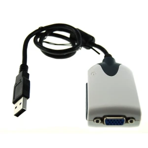 USB VGA-adapter til ekstra skærm til Windows og Linux