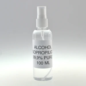 Isopropylalkohol 100 ml med spray til rengøring og desinfektion
