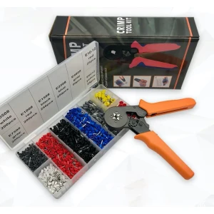 Crimpetang med terminaler 0.25-10 mm² - 1200 dele