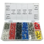Crimpetang med terminaler 0.25-10 mm² - 1200 dele