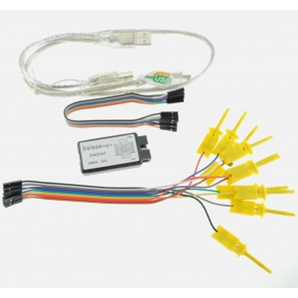 Logisk analysator 24MHz 8 kanaler kompatibel med Saleae USB Logic