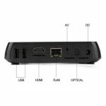 Android TV Box 4K M8S - Smart TV-boks Android 4.4 Kit Kat 2G/8G
