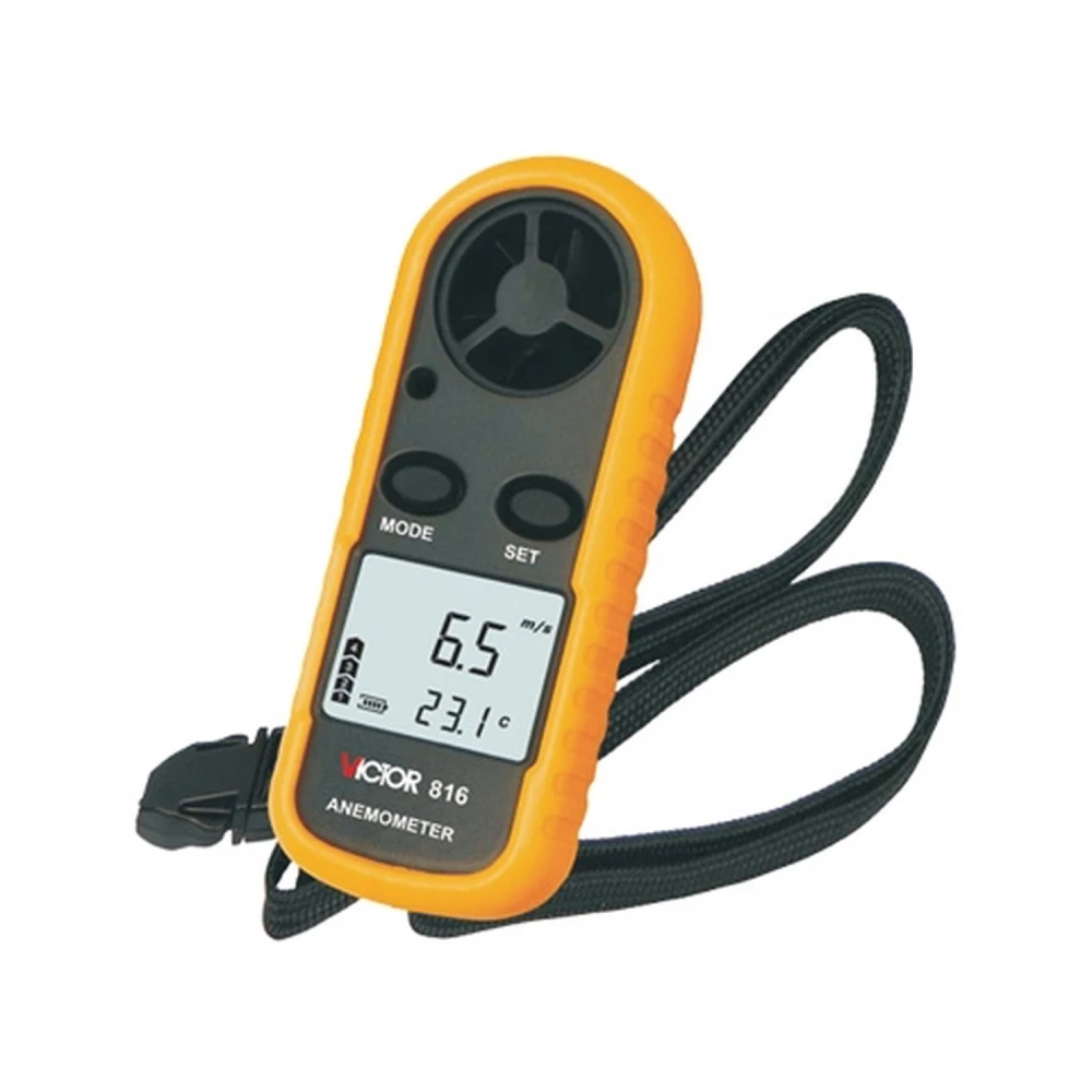 Digitalt anemometer Victor 816 med integreret termometer