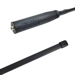 Antena táctica plegable Baofeng plegada para fácil transporte y almacenamiento
