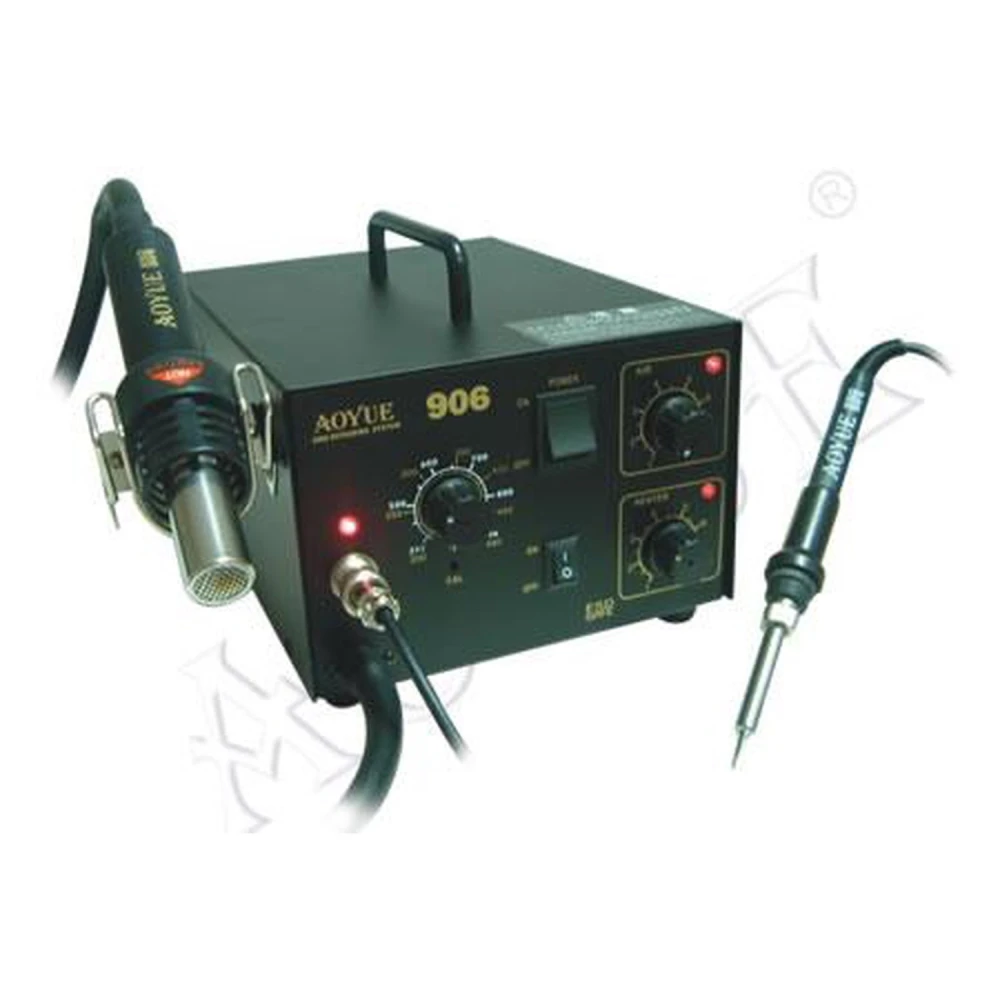 Aoyue 906 SMD loddekolbe-station til professionelt SMD-arbejde