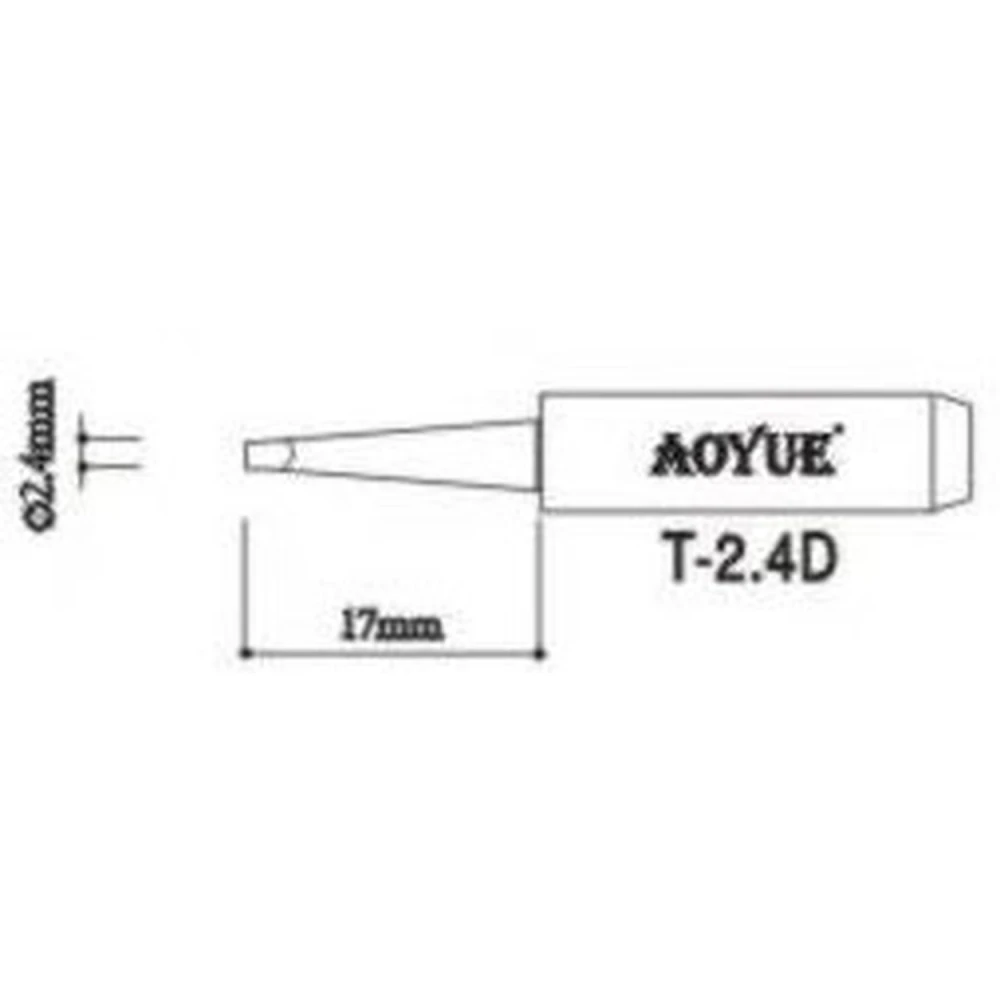 Aoyue T2,4d loddespids reservedel til Aoyue loddekolber