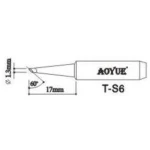 Aoyue TS6 loddespids reservedel til loddekolbe