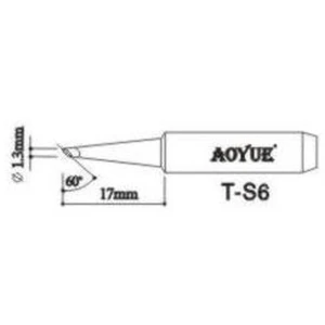 Aoyue TS6 loddespids reservedel til loddekolbe
