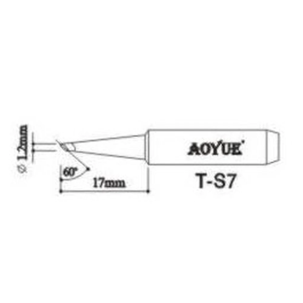 Aoyue Ts7 loddekolbe-spids reservedel, kompatibel og holdbar