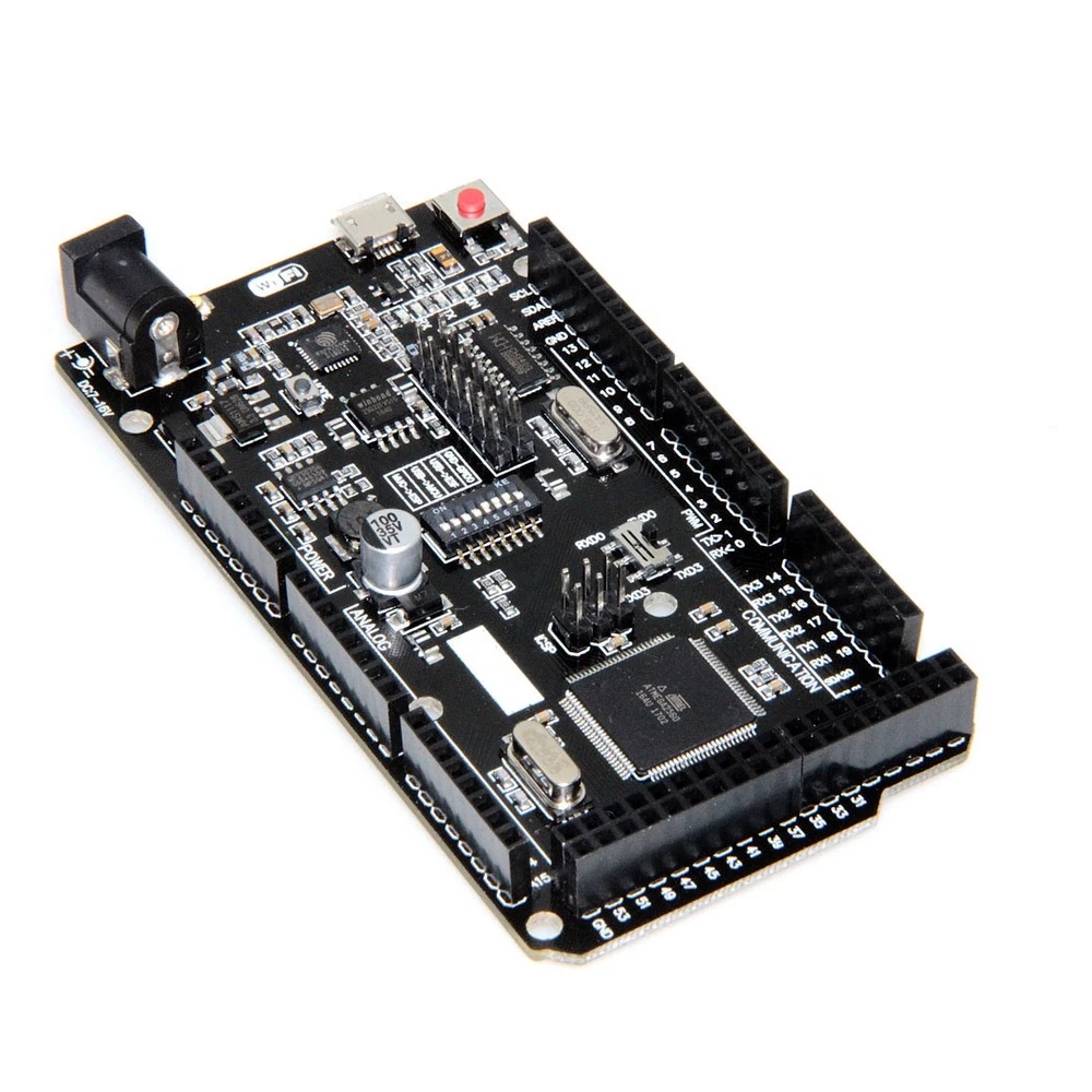 Arduino Mega WiFi R3 ATmega2560 ESP8266 kompatibelt modul med 32Mb hukommelse