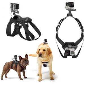 Hundesele til GoPro 1/2/3 og SJ4000, justerbar og robust