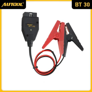AUTOOL BT-30 OBD2-kabel til bilbatteriets strømforsyning