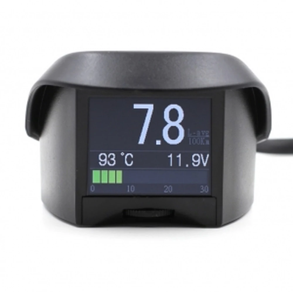 Autool X50 Plus OBD2 multifunktion: hastighed, kilometertæller, termometer og diagnose