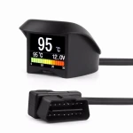 Autool X50 Plus OBD2 multifunktion: hastighed, kilometertæller, termometer og diagnose