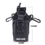 Baofeng MSC-20E slidstærk og komfortabel walkie talkie taske