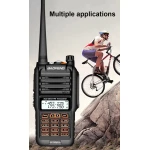 Baofeng UV9R Plus walkie-talkie med lang rækkevidde og 160 kanaler VHF/UHF