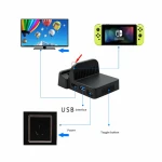 Bærbar dock til Nintendo Switch - kompakt HDMI USB mini dock