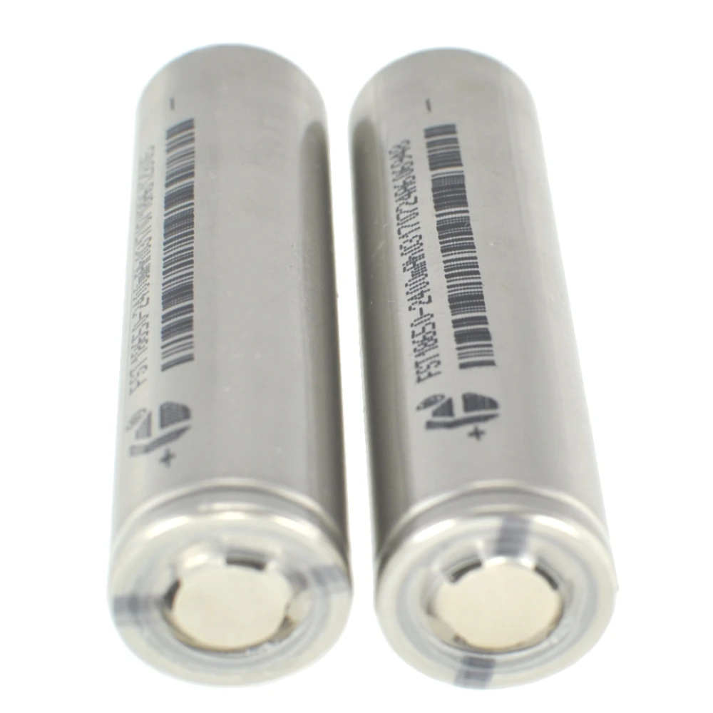 18650 batteri 2400mAh 3.7V Li-Ion genopladelig satkit