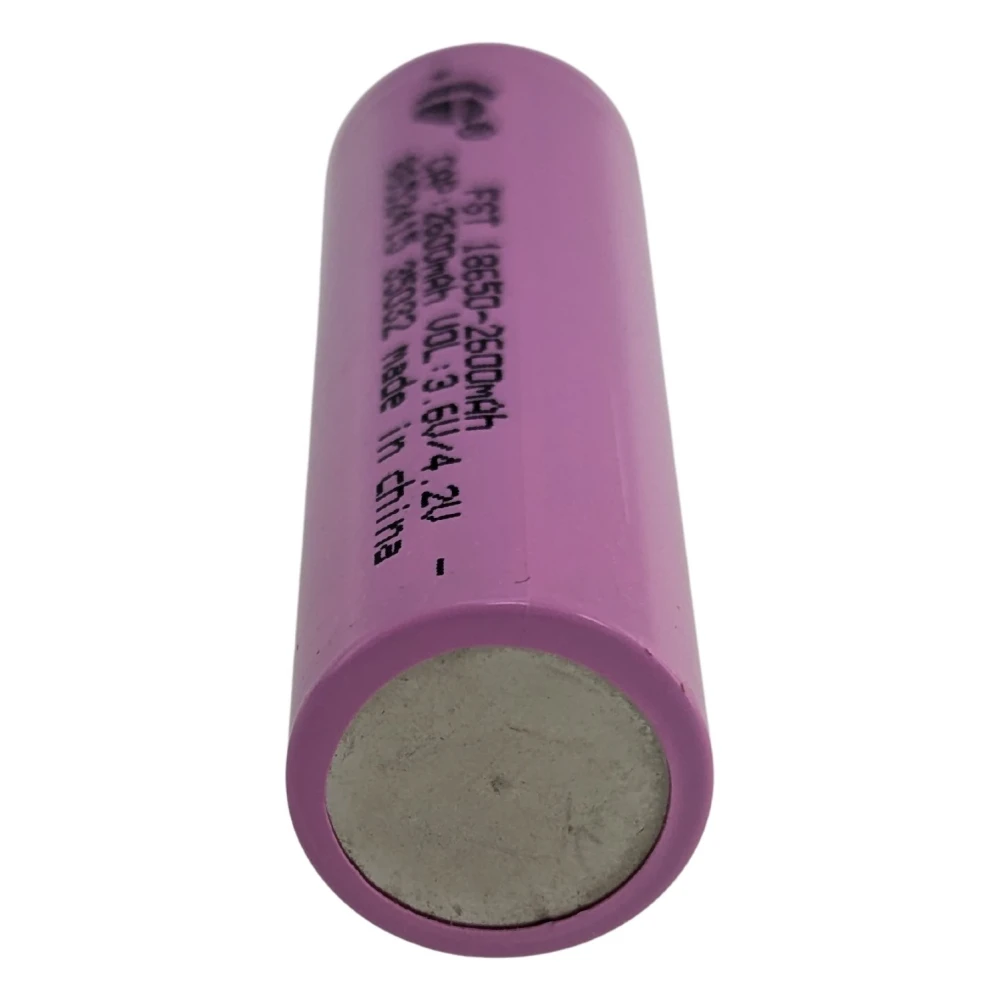 18650 batteri 2600mAh 3.7V genopladelig Li-ion satkit