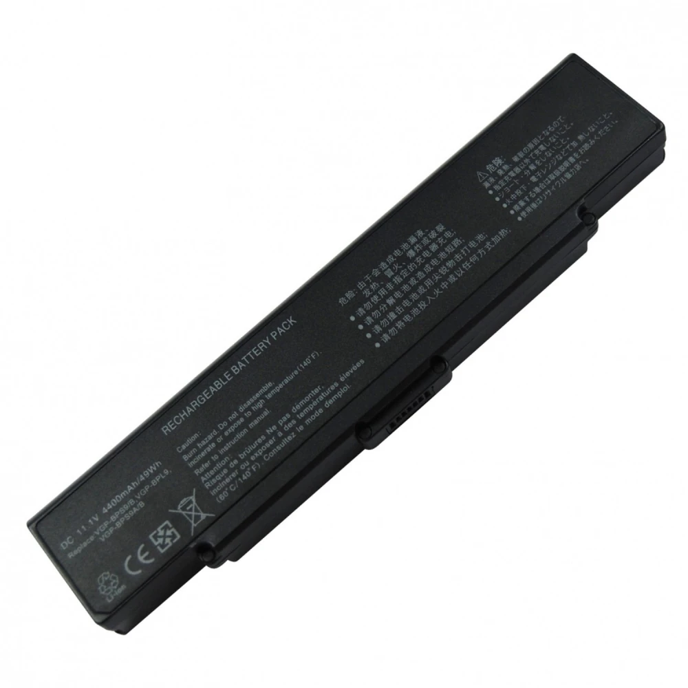 5200 mAh batteri til Sony VGP-BPS9 kompatibel med flere Sony Vaio-modeller