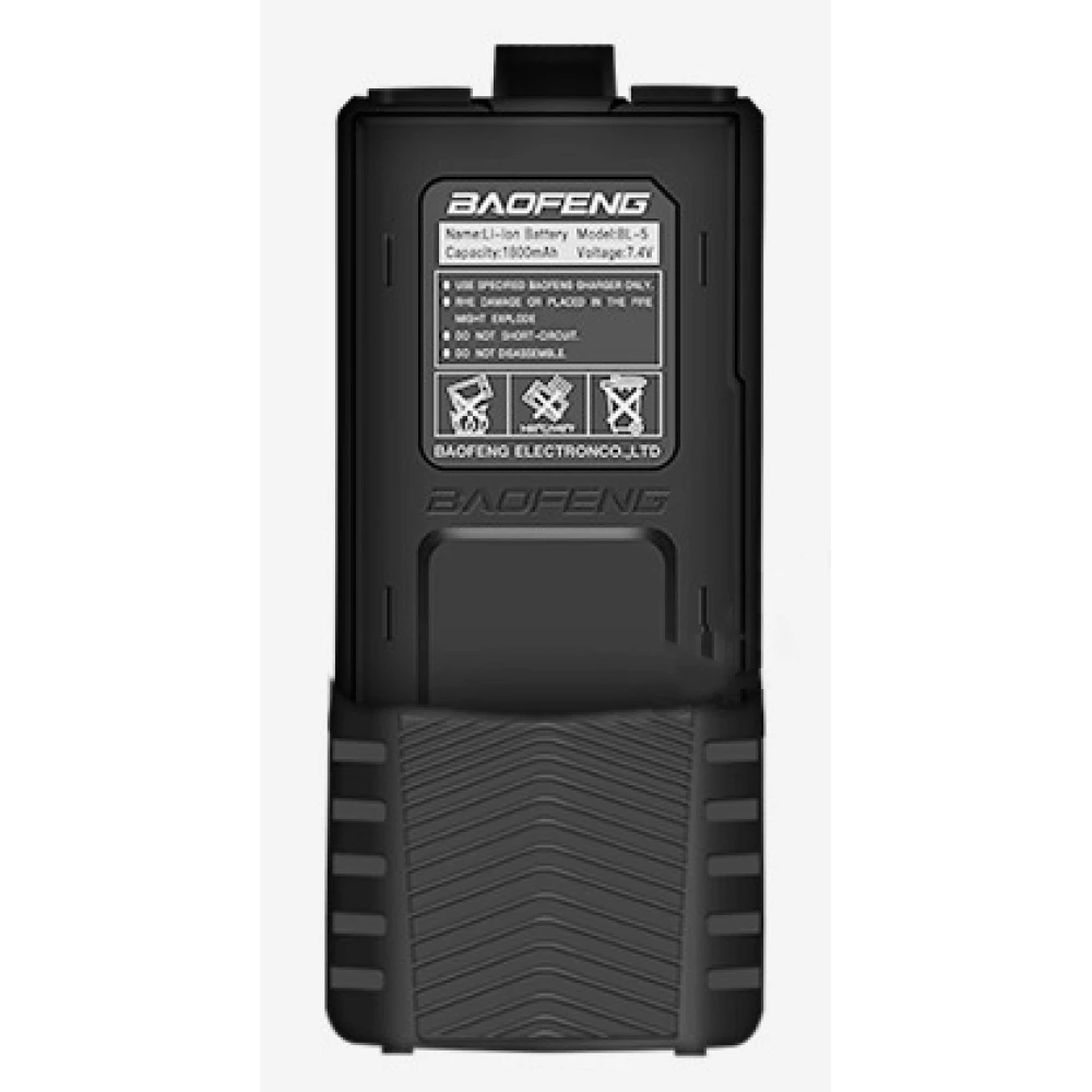 Baofeng UV-5R batteri 3800mAh 7.4V med høj kapacitet
