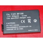 Kompatibelt Canon BP-308 batteri til Canon videokameraer