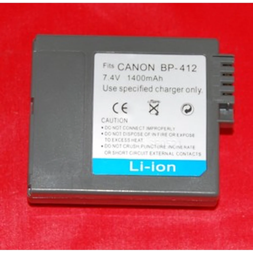 Kompatibelt Canon BP-412 batteri til videokameraer og digitalkameraer
