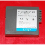 Kompatibelt Canon BP-412 batteri til videokameraer og digitalkameraer