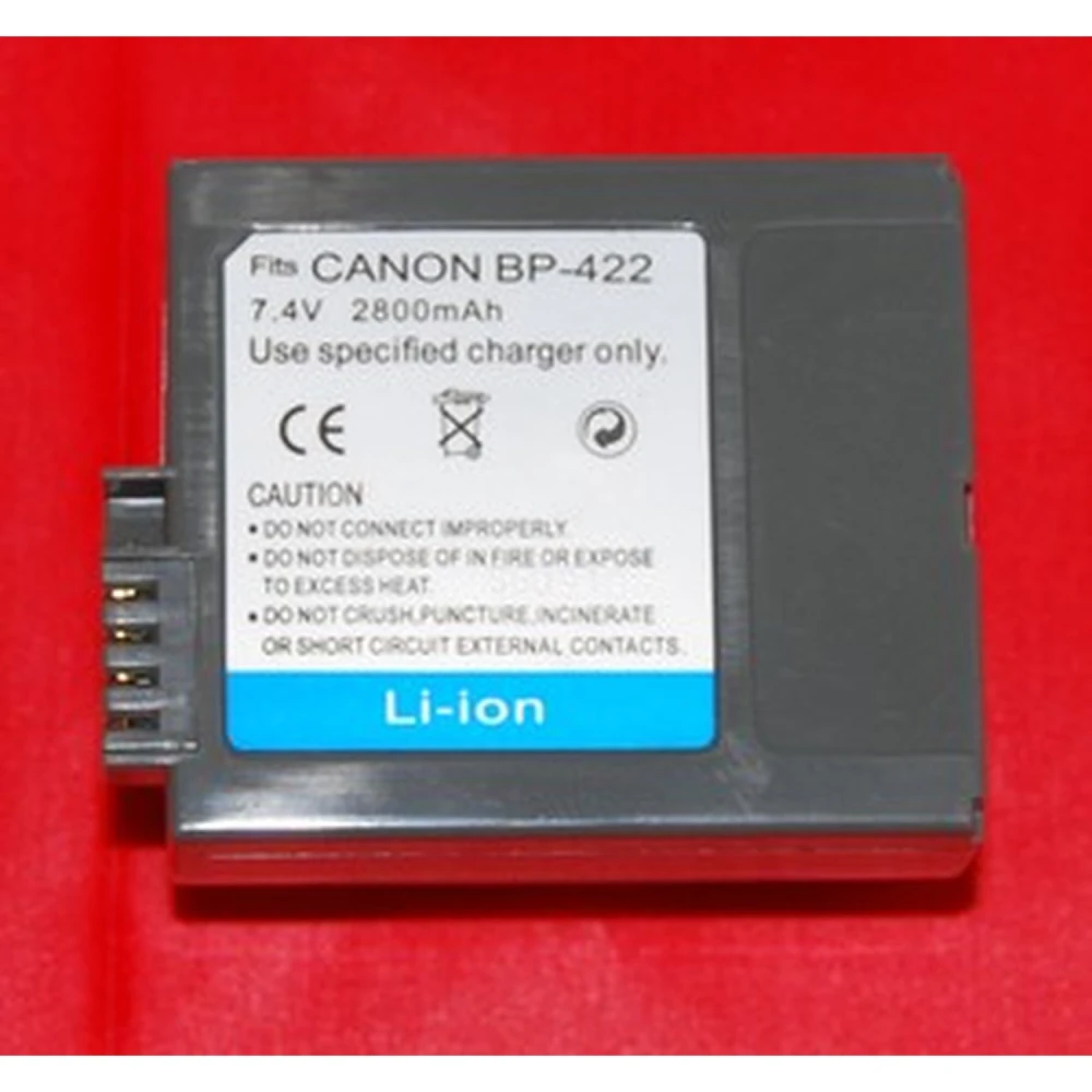 Kompatibelt Canon BP-422 batteri til Canon-kameraer